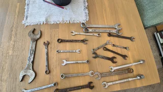 Various spanners up for grabs only R120.