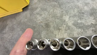 Sockets 10-19mm on plate for only R150.