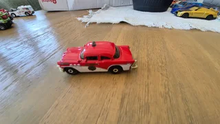 Matchbox police car, 1956 Buick Century.