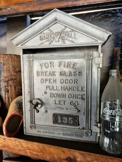Antique Gameswell Fire Box No 135.