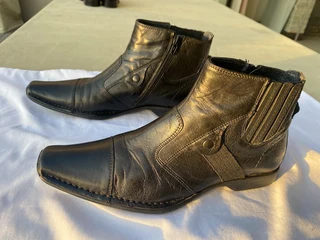 Mens leather boots San Marina