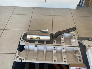 Akropovic slip on exshaust