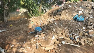 Building rubble