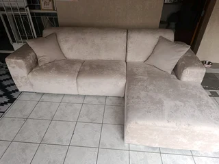 L Shape Couch with Scatters