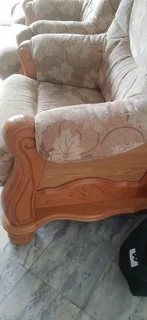 Grafton Everest solid oak 4 seater lounge suite