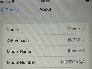 iPhone 8 256GB - White