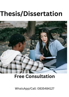 Thesis/Dissertation/Data Analysis/Proposal/Editing/Assignment