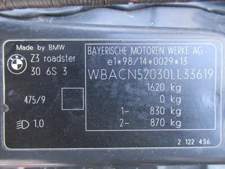 2002 BMW Roadster 3.0i Steptronic