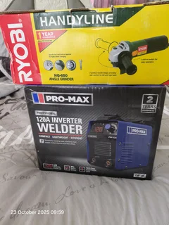 Brand new set Ryobi &amp; promax welder