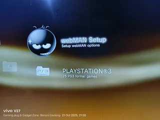 PS3 modded with games installed