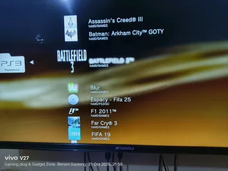 PS3 modded with games installed