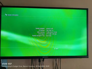 PS3 slim model with games installed