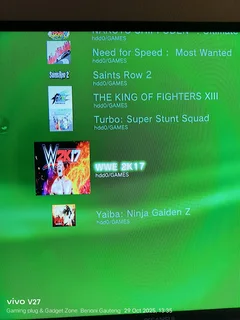 PS3 slim model with games installed