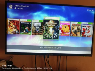 Xbox 360 phat 121 games loaded