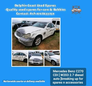 Mercedes Benz W203 C270 cdi stripping