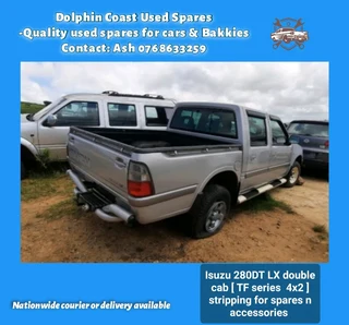 Isuzu 280DT LX double cab 4x2 stripping