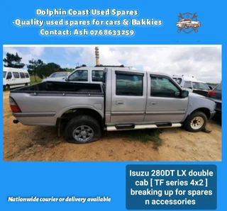 Isuzu 280DT LX double cab 4x2 stripping