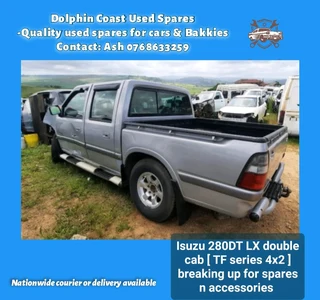 Isuzu 280DT LX double cab 4x2 stripping