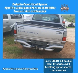 Isuzu 280DT LX double cab 4x2 stripping