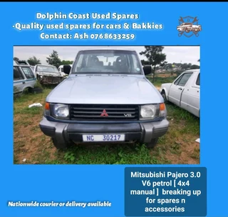 Mitsubishi Pajero 3.0 V6 petrol stripping