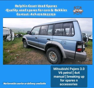 Mitsubishi Pajero 3.0 V6 petrol stripping