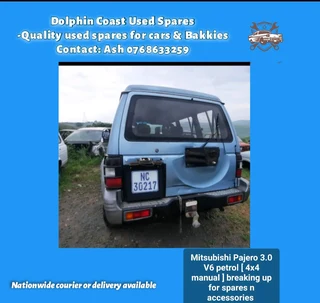 Mitsubishi Pajero 3.0 V6 petrol stripping