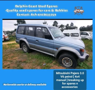 Mitsubishi Pajero 3.0 V6 petrol stripping