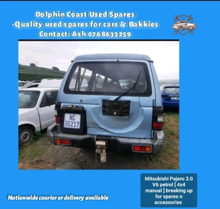 Mitsubishi Pajero 3.0 V6 petrol stripping