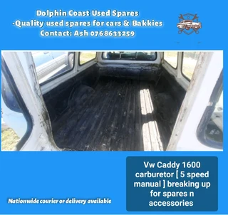 Vw Caddy bakkie 1.6 carb stripping