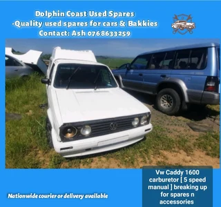 Vw Caddy bakkie 1.6 carb stripping
