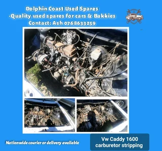 Vw Caddy bakkie 1.6 carb stripping