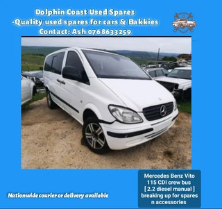 Mercedes Benz Vito 115 CDI stripping