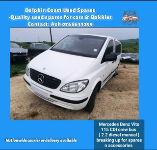 Mercedes Benz Vito 115 CDI stripping