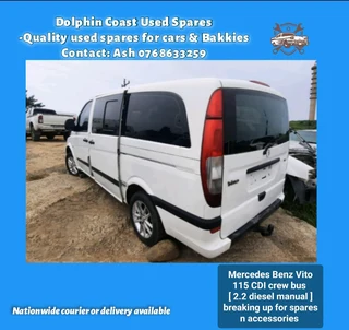 Mercedes Benz Vito 115 CDI stripping