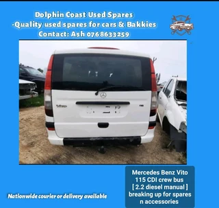 Mercedes Benz Vito 115 CDI stripping