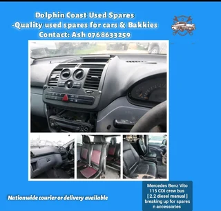 Mercedes Benz Vito 115 CDI stripping