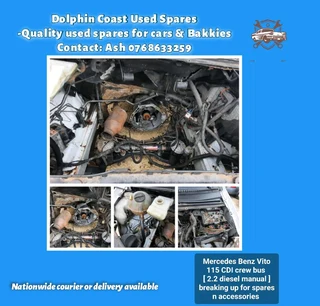 Mercedes Benz Vito 115 CDI stripping