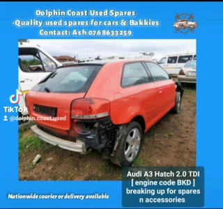 Audi A3 hatch 2.0 TDI stripping