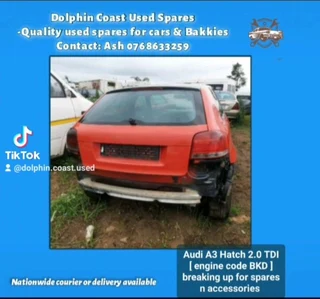 Audi A3 hatch 2.0 TDI stripping