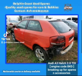 Audi A3 hatch 2.0 TDI stripping