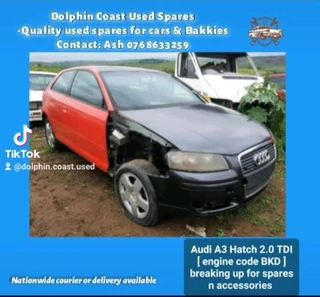 Audi A3 hatch 2.0 TDI stripping