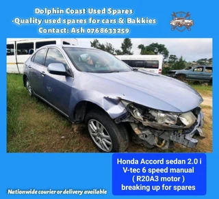 Honda Accord sedan 2.0 i V-tec stripping for spares