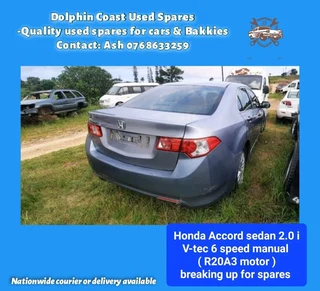 Honda Accord sedan 2.0 i V-tec stripping for spares