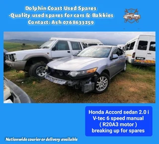 Honda Accord sedan 2.0 i V-tec stripping for spares