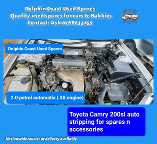 Toyota Camry 200 si stripping for spares
