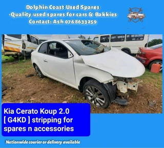 Kia Cerato Koup 2.0 stripping