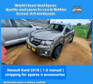 Renault Kwid 1.0 stripping for spares
