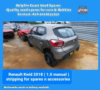 Renault Kwid 1.0 stripping for spares