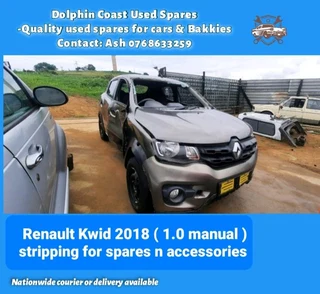 Renault Kwid 1.0 stripping for spares