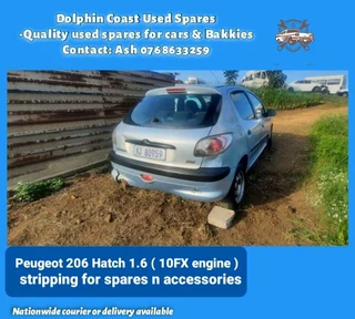 Peugeot 206 hatch stripping